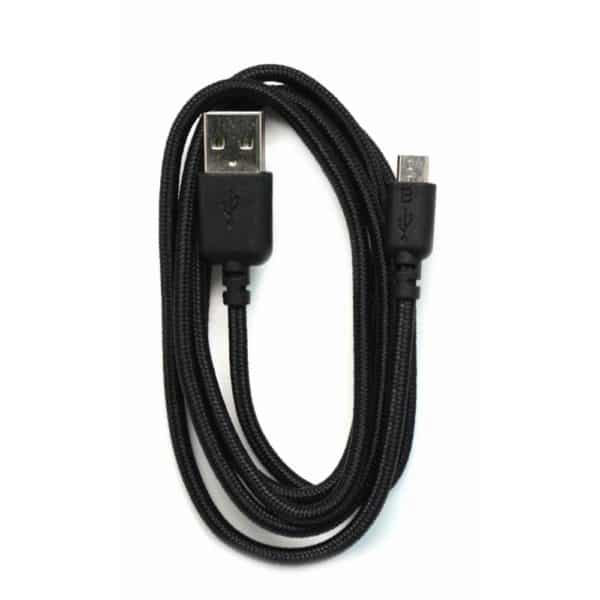 Καλώδιο σύνδεσης Κορδόνι Ancus USB σε Micro USB με Ενισχυμένες Επαφές μαύρο 5210029008672