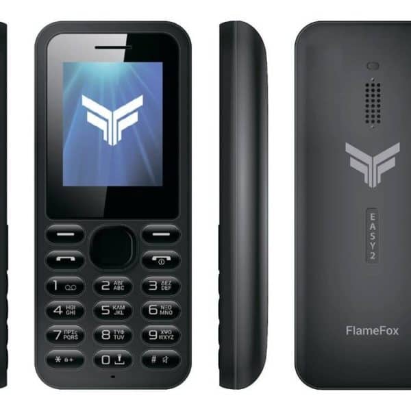 Κινητό τηλέφωνο FlameFox Easy2 (Dual Sim) με Bluetooth, Ραδιόφωνο, Φακό GR