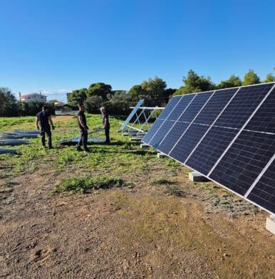 Φωτοβολταϊκή εγκατάσταση από την Elenis Electric στην Κορινθία